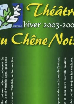 programme-chene-noir-2003-2004