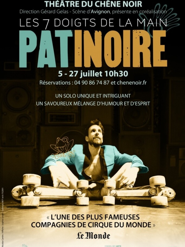 Patinoire au Festival 2014 Théâtre du Chêne Noir