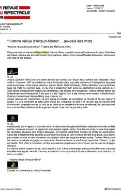 La Revue du Spectacle La Revue du Spectacle