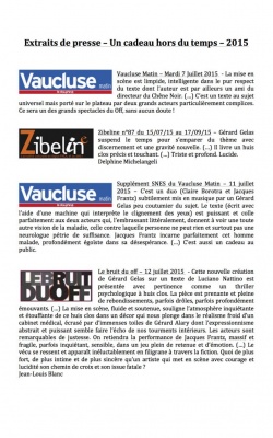 Extraits de Presse
