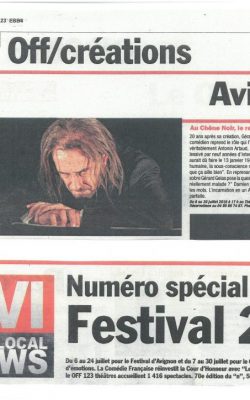 AviNews Festival 2016 Antonin Artaud Presse Festival Off 2016