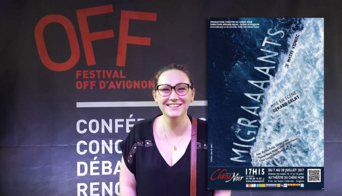 Juliette L’affiche MIGRAAAANTS élue parmi les plus belles affiches du Off 2017