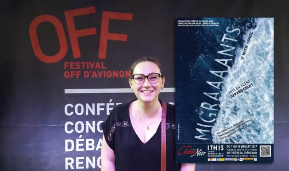L’affiche MIGRAAAANTS élue parmi les plus belles affiches du Off 2017