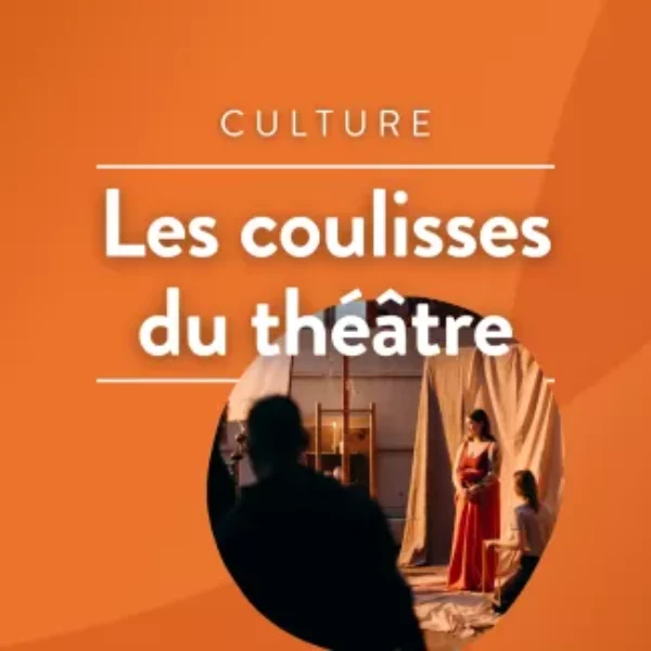 Gérard Gelas au micro d’Alain Gras “Dans Les coulisses du Théâtre” de RCF