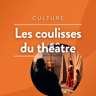 Gérard Gelas au micro d’Alain Gras “Dans Les coulisses du Théâtre” de RCF