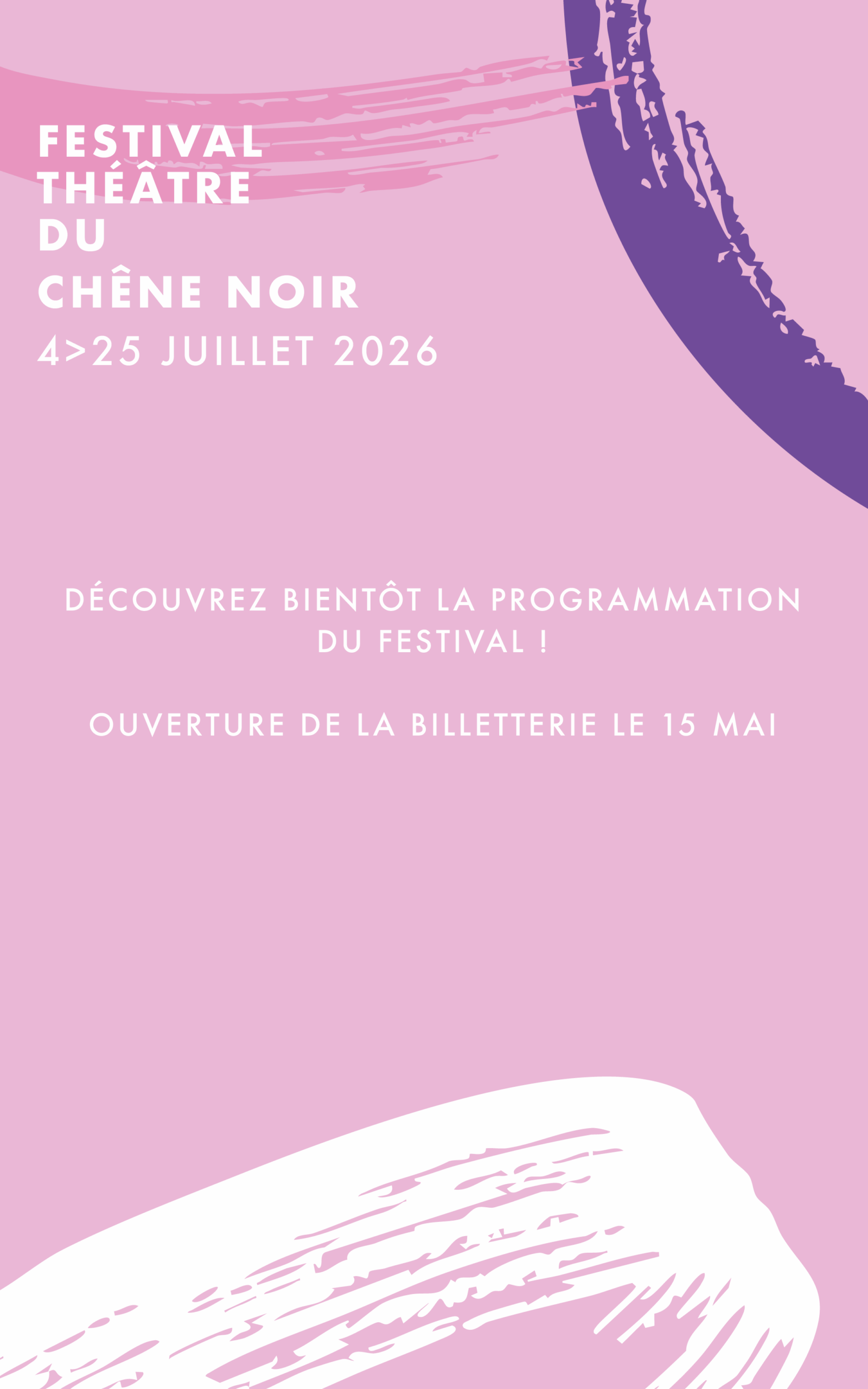 festival 2026 Chêne Noir